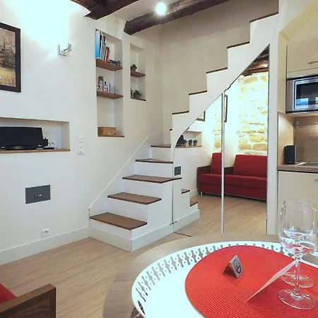 Louvre Parisian Duplex Apartment Paris